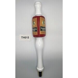 Tilburg’s Dutch Brown Ale Three Sided Beer Tap Handle 14” Preowned